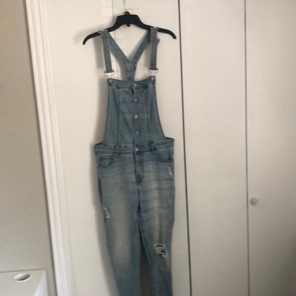 Denim Overalls